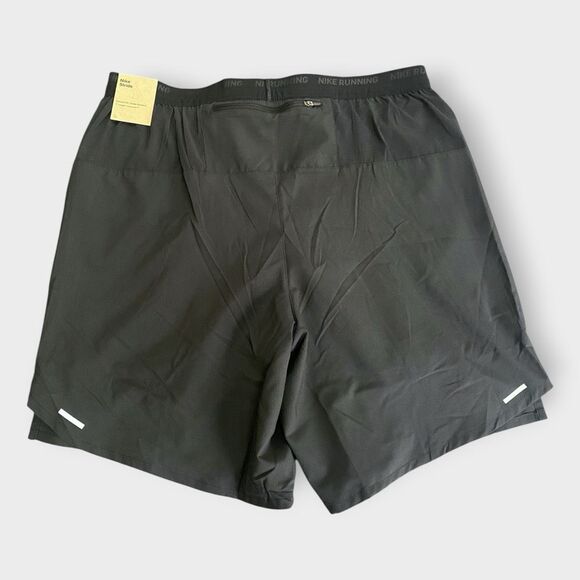 Nike Dri-Fit Stride 7” Running Shorts Black Mens size L-Tall New DM4759-010 - Picture 5 of 9